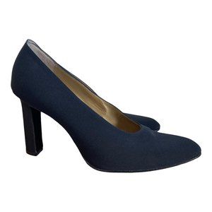 VINTAGE Yves Saint Laurent size 10M YSL Made in Italy Heels Black